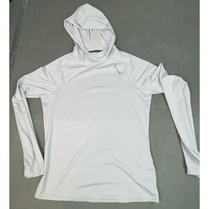 Women's White Hooded Performance Shirt